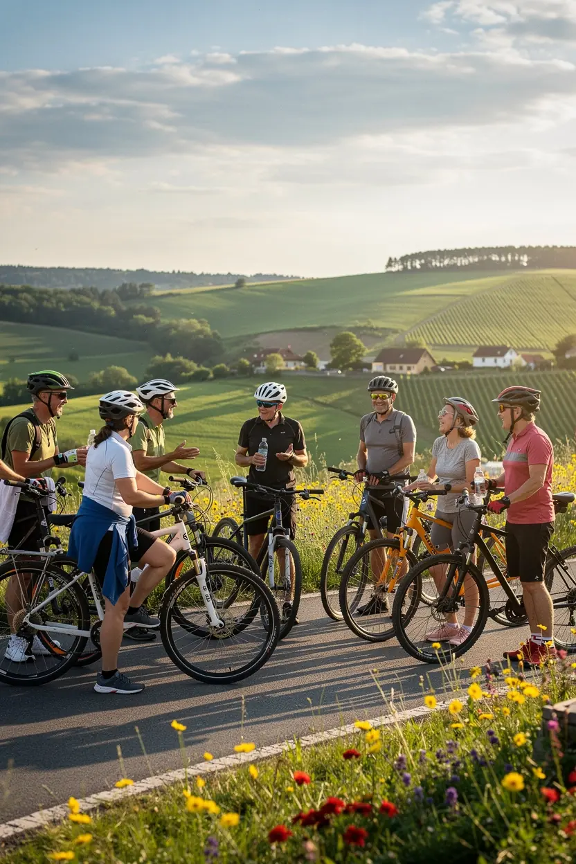 Rovnováha víkendových plánů pro dospělé 40-60 let.